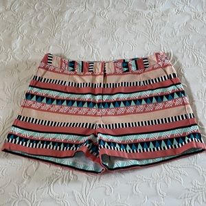 Tribal Print Shorts